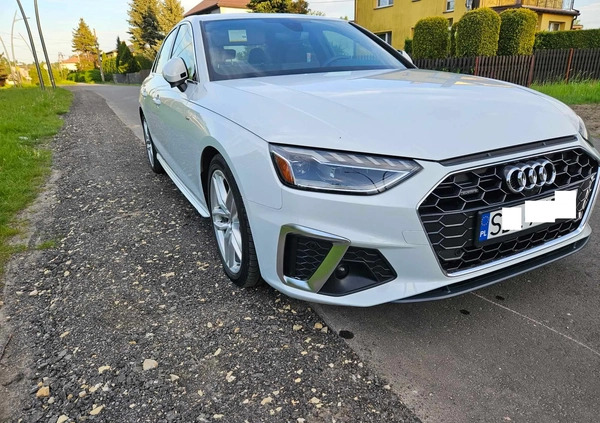 Audi A4 cena 169000 przebieg: 27752, rok produkcji 2023 z Lędziny małe 254